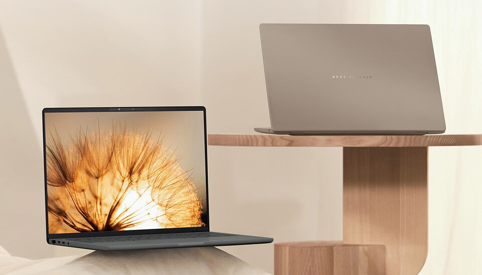 Notebook Asus Zenbook A14 sivý
