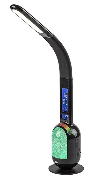 Stolná lampa Rabalux FIGEN 74230, 5W, 290 lm, stmievanie, RGB čierna