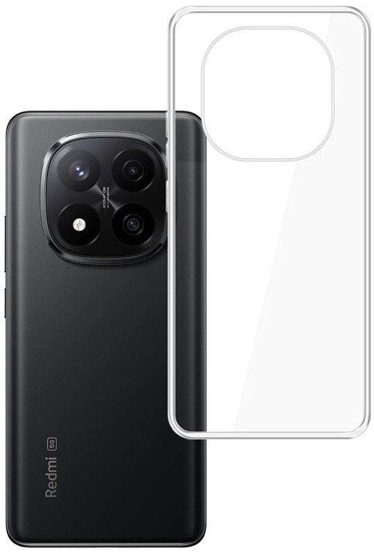 Kryt na mobil 3mk Clear Case na Xiaomi Redmi Note 15 5G v priehľadnom prevedení