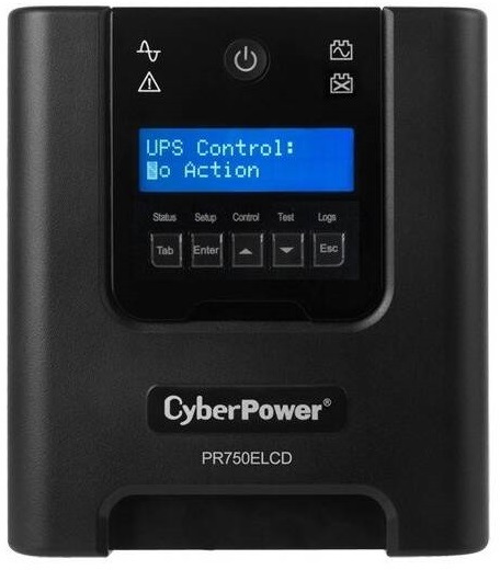 Záložný zdroj CyberPower Professional Tower LCD UPS 750VA/675W