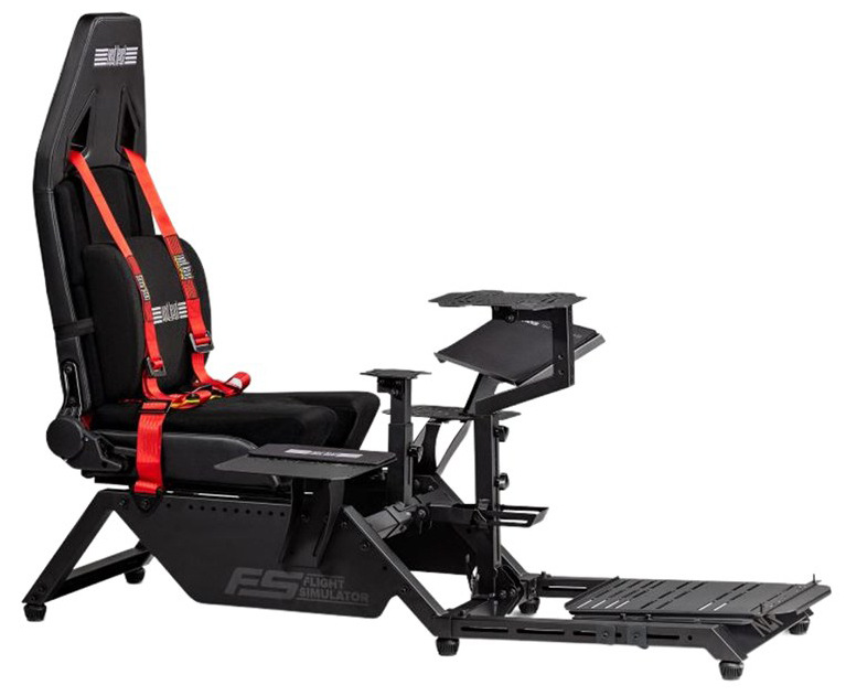 Letecký kokpit Next Level Racing Flight Simulator čierny