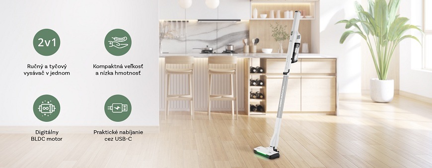 Ručný a tyčový vysávač ETA Handy Home