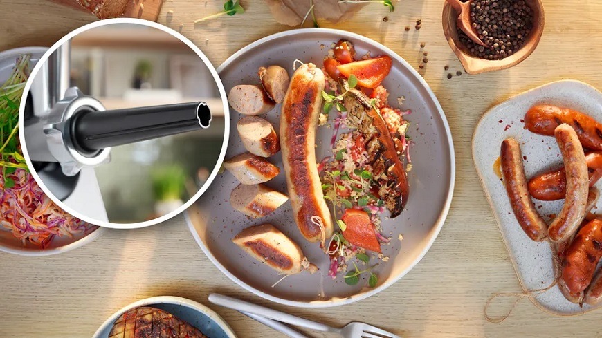 Mlynček na mäso Bosch MultiPower Series 4 MFWS450B čierny "BOSMFWS420W_nastavec"
