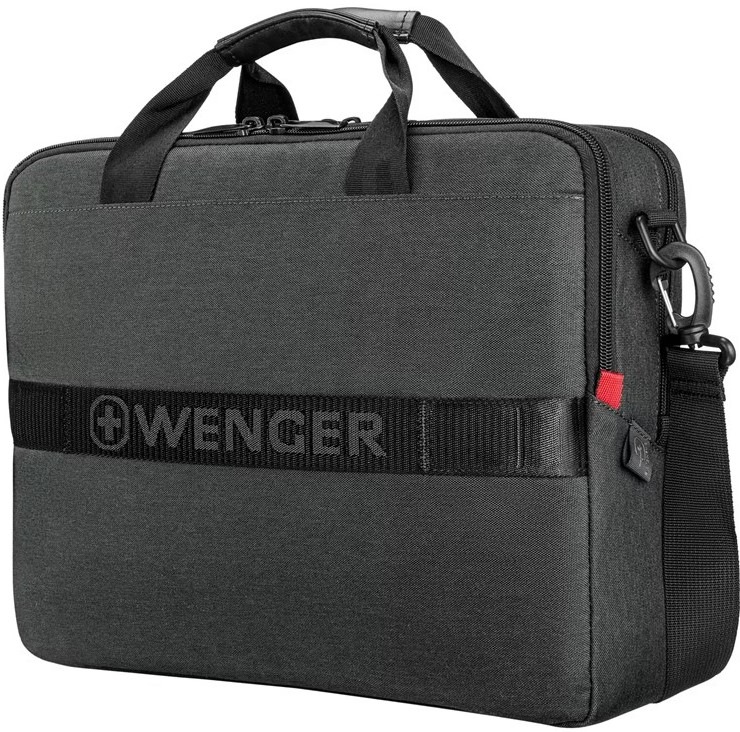 Taška na notebook Wenger MX Eco Brief 16" - šedá