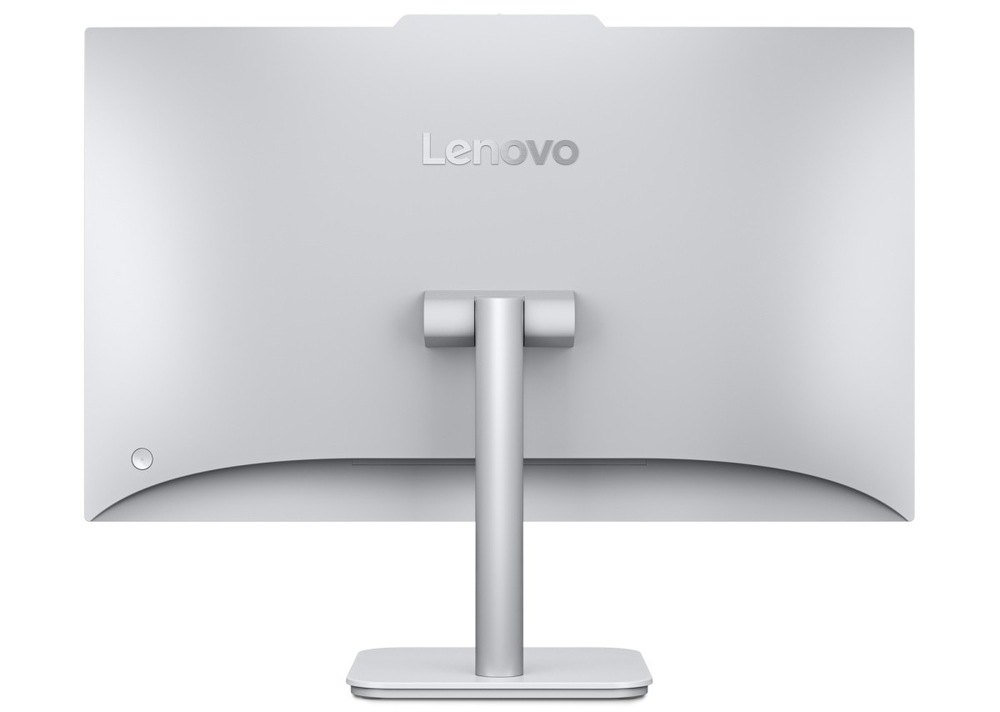 PC all in-one Lenovo A100 sivý Počítač All In One Lenovo A100 23,8" zozadu