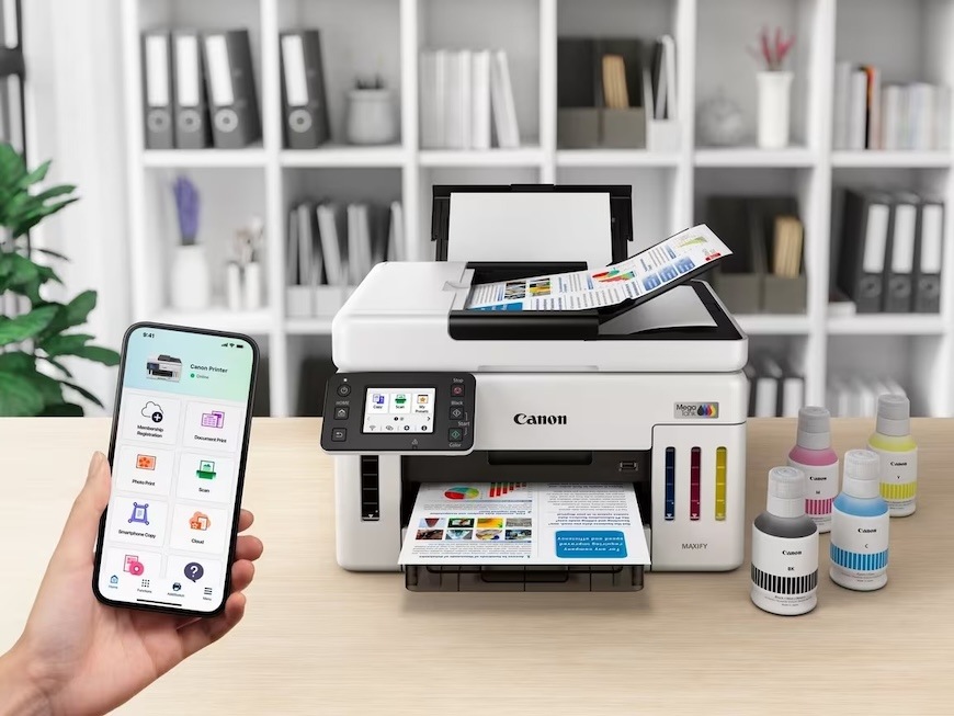 Tlačte, skenujte, kopírujte a pripájajte sa ku cloudu s aplikáciou Canon PRINT