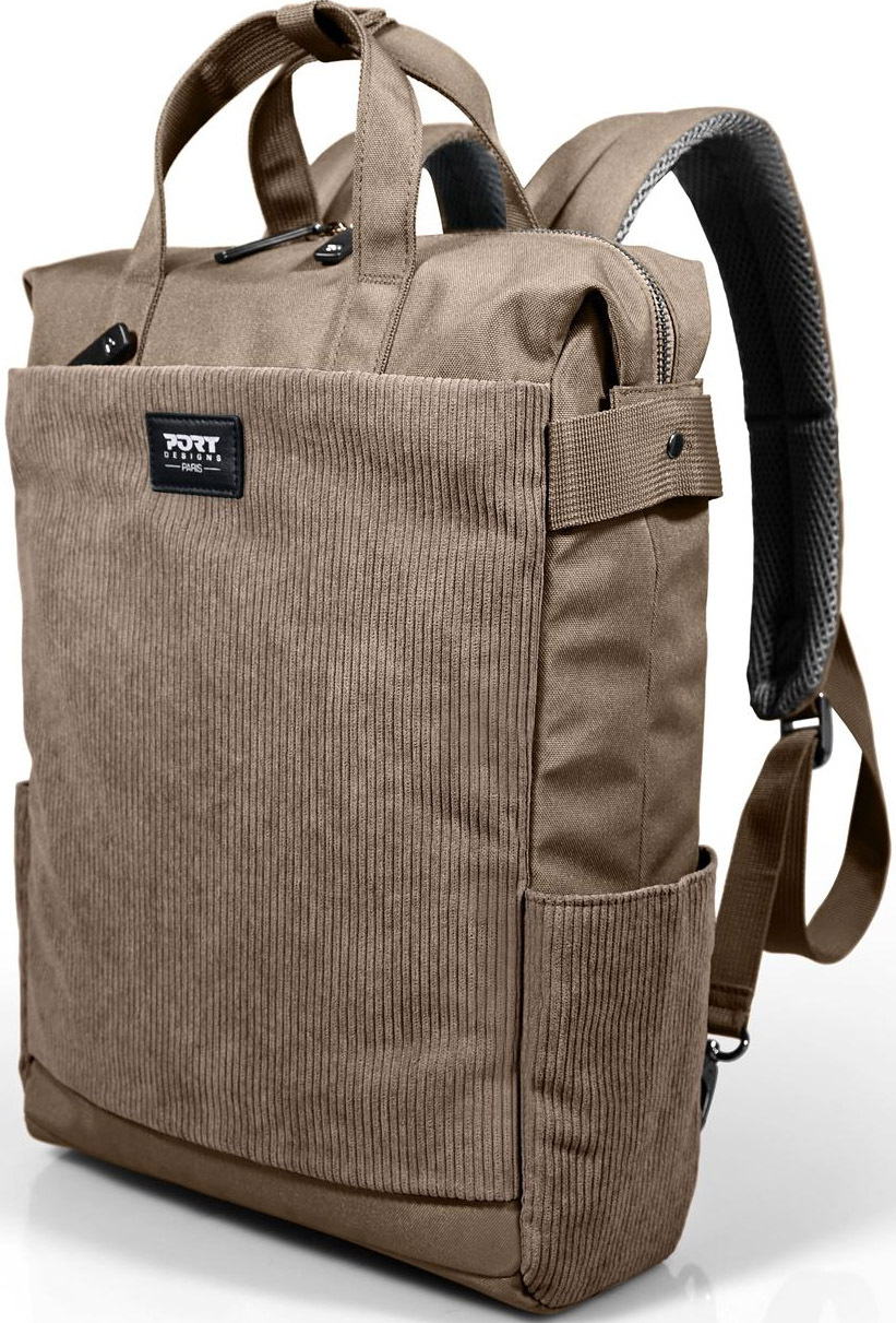 Batoh na notebook PORT DESIGNS Milano II ECO Totepack14-16" - hnedý