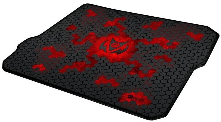 Podložka pod myš C-Tech ANTHEA CYBER 32 x 27 cm čierna/modrá Podložka pod myš C-Tech ANTHEA CYBER 32 x 27 cm čierna/modrá