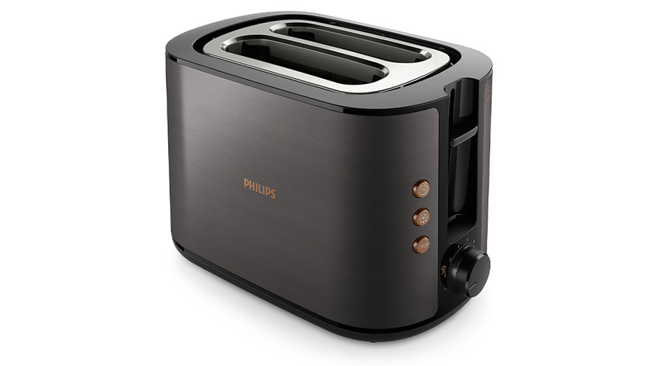 Hriankovač Philips Viva Collection HD2650/30 čierny/medený Philips HD2650/30 Viva Collection