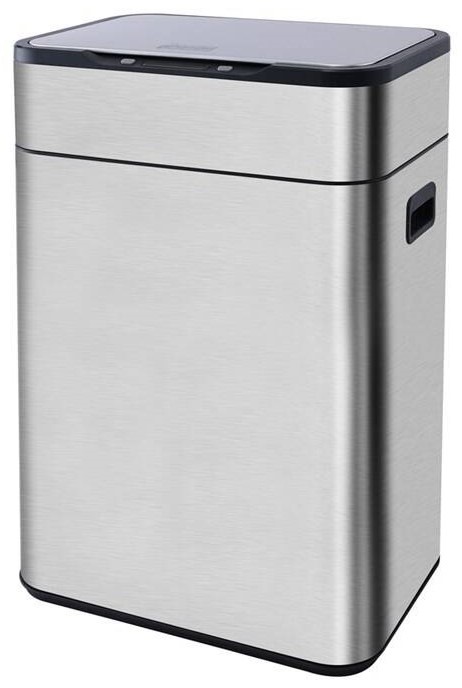 Bezdotykový odpadkový kôš Helpmation ELEGANT AK5515, 40 l nerez