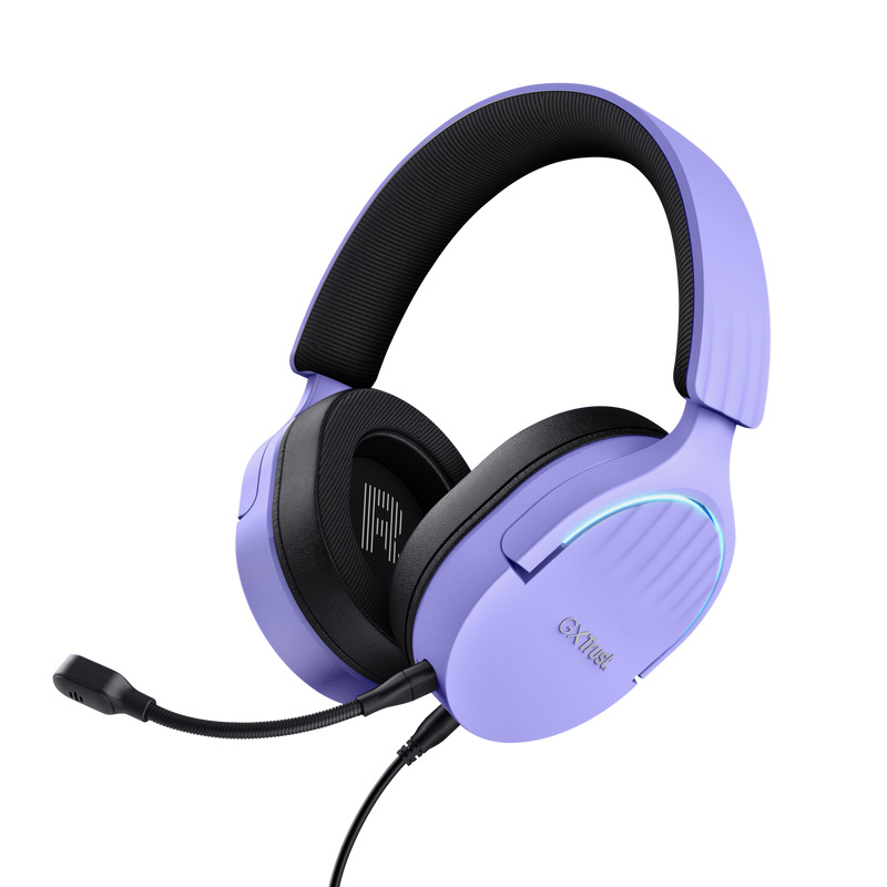 Headset Trust GXT 490P FAYZO, USB fialový Trust GXT 490P Fayzo (25303)