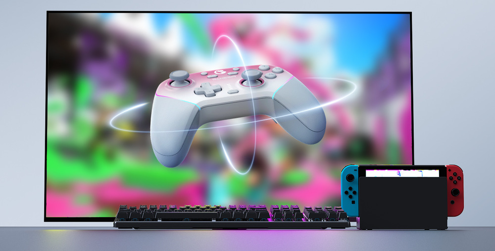 Gamepad GameSir Super Nova ružový Gamepad GameSir Super Nova ružový