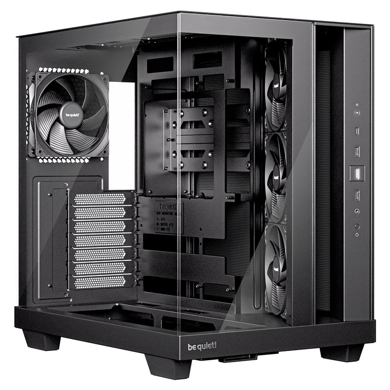 Case be quiet! LIGHT BASE 500 - čierna