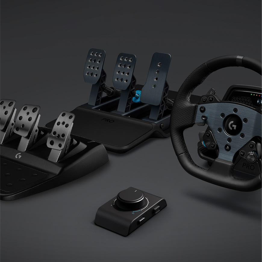 Adaptér Logitech G Racing Adapter čierna Logitech G Racing Adapter s volantom a dvoma sadami závodných pedálov