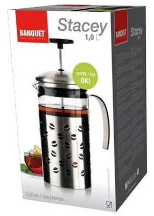 French press BANQUET Stacey 1 l