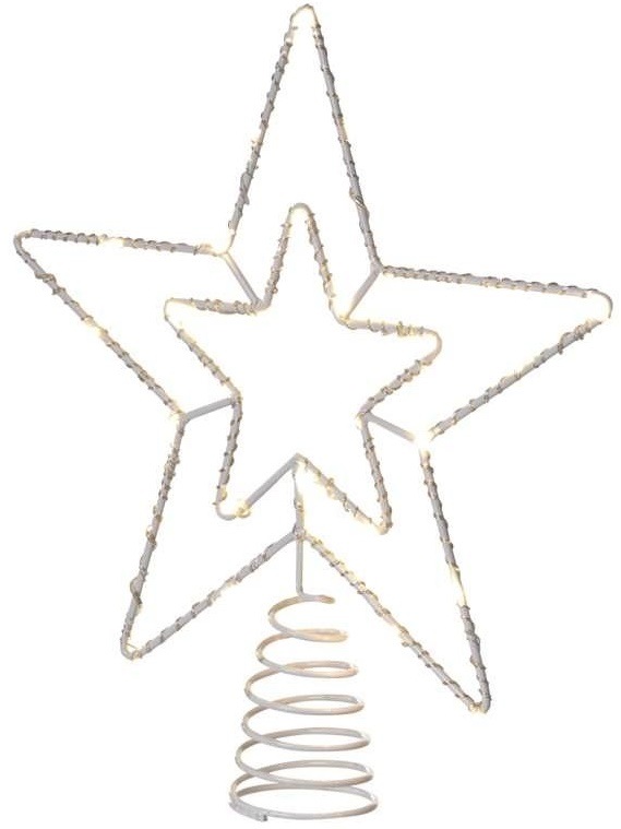 Spojovacia reťaz EMOS 30 LED Standard spojovacia vianočná hviezda, 28,5 cm, vonkajšia aj vnútorná, teplá biela, časovač Spojovacia reťaz EMOS 30 LED Standard spojovacia vianočná hviezda, 28,5 cm, vonkajšia aj vnútorná, teplá biela, časovač