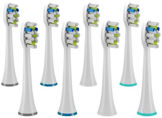 Náhradné hlavice TrueLife SonicBrush UV Heads White Whiten 8 Pack biela
