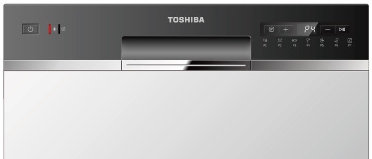 Umývačka riadu Toshiba DW-08T2EE(W)-CZ biela Umývačka riadu Toshiba DW-08T2EE(W)-CZ biela