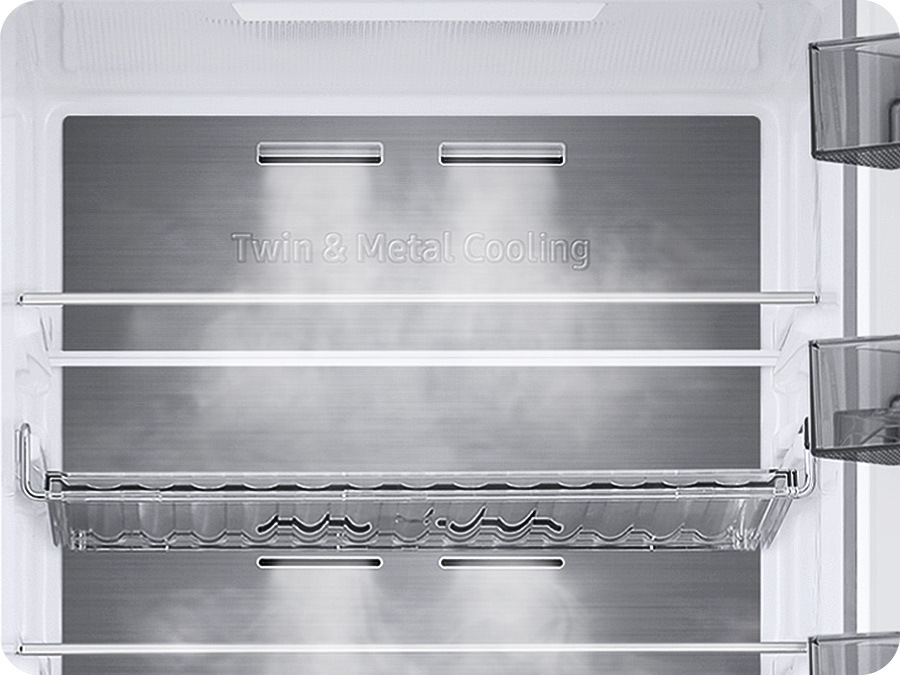 Kovový panel Metal Cooling Samsung RB38C7AGWS9/EF