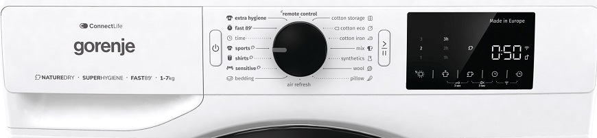 Sušička prádla Gorenje DPNE72GNWIFI, biela, TwinAir