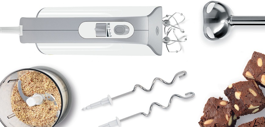 Ručný šľahač Bosch MFQ 4080 strieborný/biely Ručný šľahač Bosch MFQ 4080 strieborný/biely