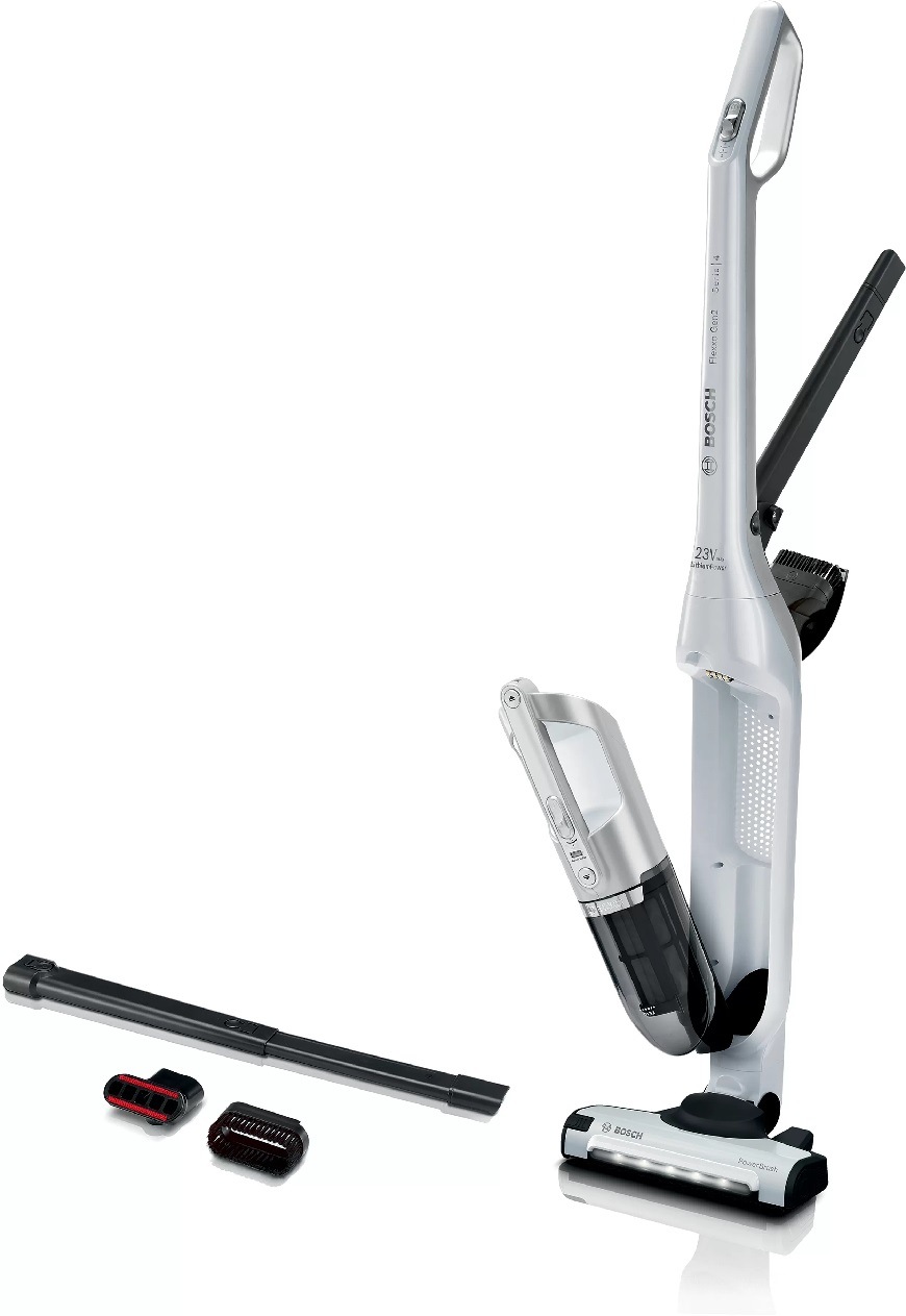 Tyčový vysávač Bosch Serie | 4 BCH3P2301 Flexxo Gen2 23Vmax, Serie 4 biely Tyčový vysávač Bosch Serie | 4 BCH3P2301 Flexxo Gen2 23Vmax, Serie 4 biely