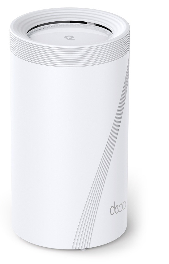 Kompletný Wi-Fi systém TP-Link Deco BE85, BE19000, Wi-Fi 7 (1 ks) biely