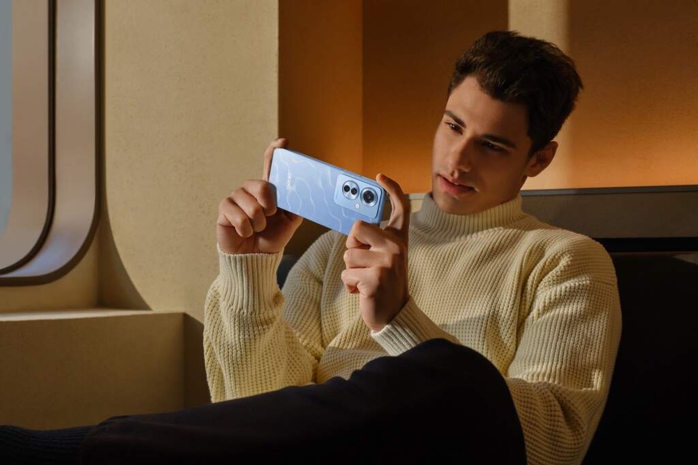 Mobilný telefón Oppo Reno11 F 5G 256 GB modrý Mobilný telefón Oppo Reno11 F 5G 256 GB modrý