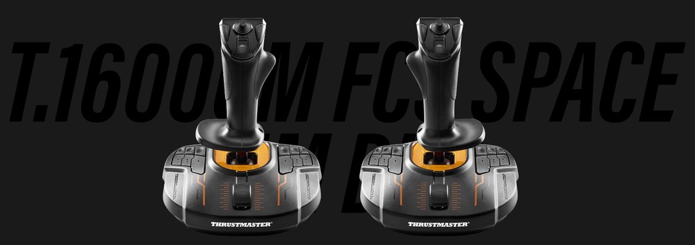 Joystick Thrustmaster T16000M Space SIM duo stick Hotas Thrustmaster T16000 Space SIM Duo Stick