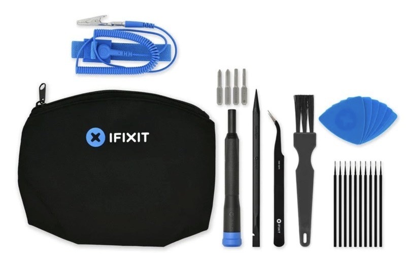 Súprava príslušenstva iFixit pre opravu elektroniky, kvalitná oceľ S2