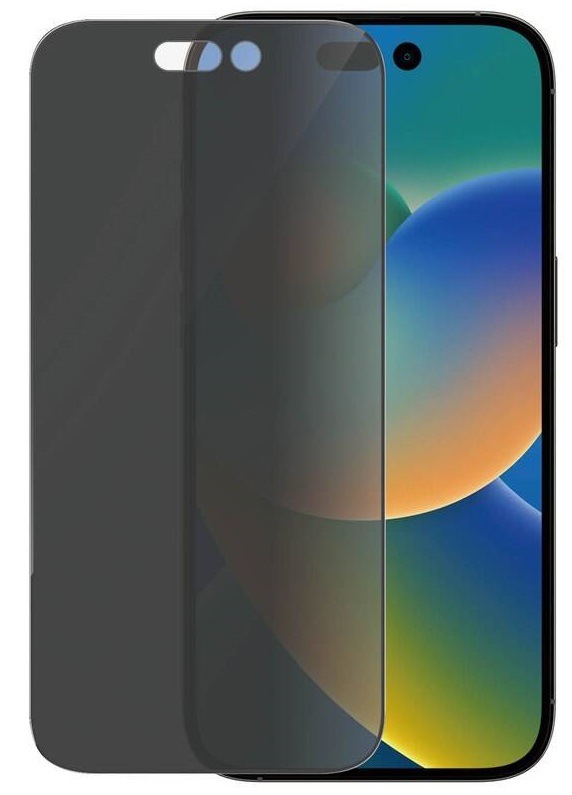 Tvrdené sklo PanzerGlass Privacy na Apple iPhone 14 Pro s inštalačným rámčekom PanzerGlass Privacy na Apple iPhone 14 Pro s inštalačným rámčekom (P2784), šedá