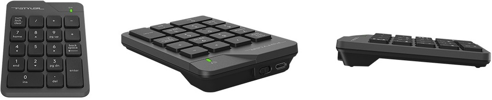 Klávesnica A4Tech FSTYLER, numerická sivá A4Tech FSTYLER