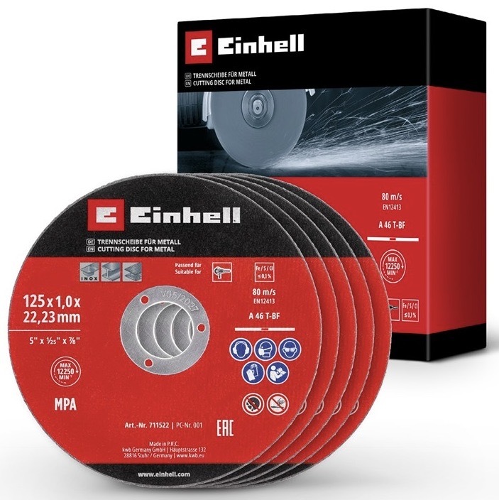Rezací kotúč Einhell 125 mm (5 ks), 49711522