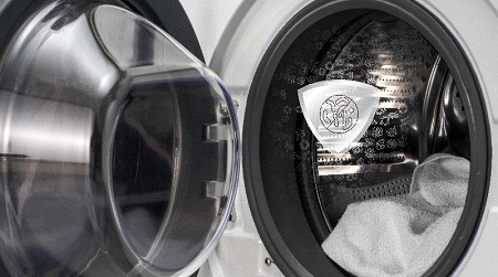 Práčka so sušičkou Haier HWD80-B14979-S biela Antibakteriálne