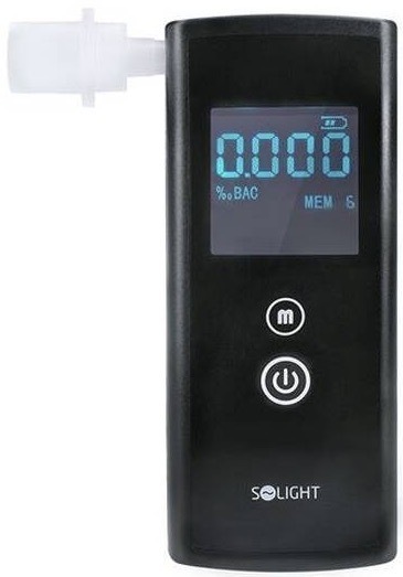 Alkoholtestér Solight 1T04A