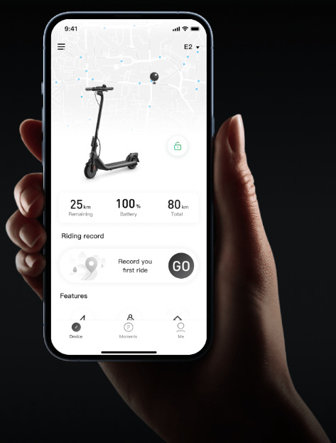 Elektrická kolobežka Ninebot by Segway E2 E