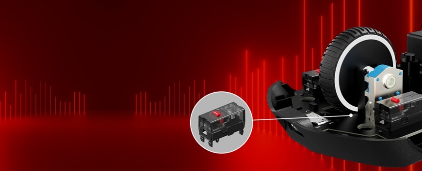 Myš HyperX Pulsefire Haste 2 Pro 4K sivá