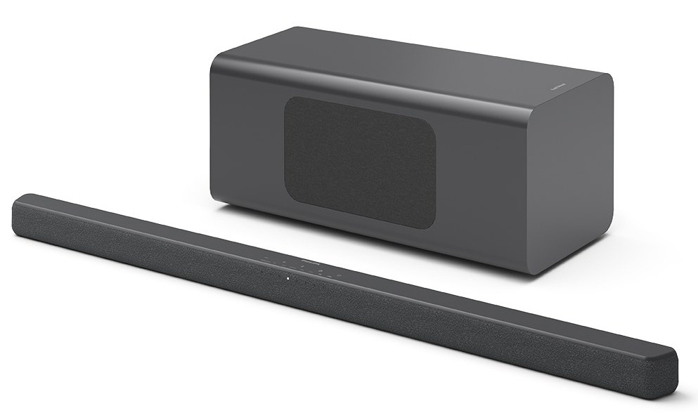 Soundbar Philips TAB8200 sivý
