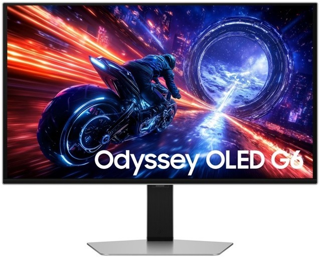Herný monitor Samsung Odyssey OLED G6 G60SF strieborný