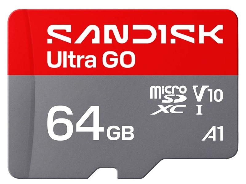 Pamäťová karta SANDISK Micro SDXC Ultra GO 64GB UHS-I U1 (140R) Pamäťová karta microSD SANDISK Ultra GO 64GB