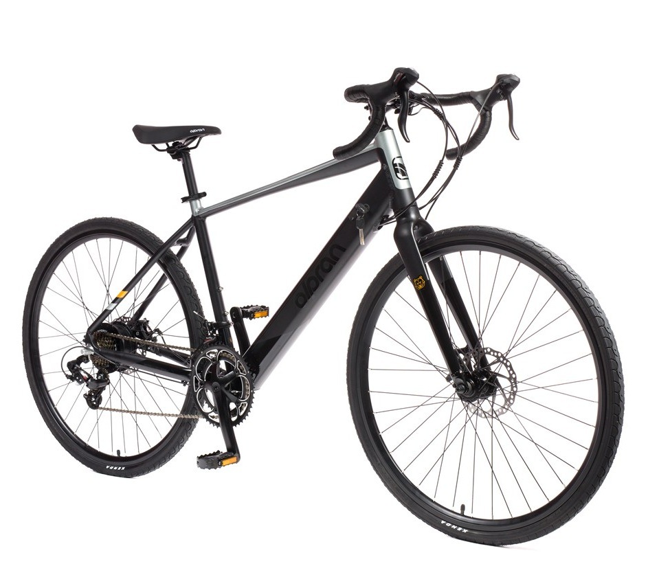 Elektrobicykel OLPRAN e-Gravel 17" sivá/čierna