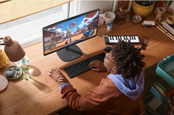 PC all in-one HP + Game Pass predplatné na 2 mesiace modrý Počítač All In One HP OmniStudio s rozlíšením FullHD 1920 × 1080 px