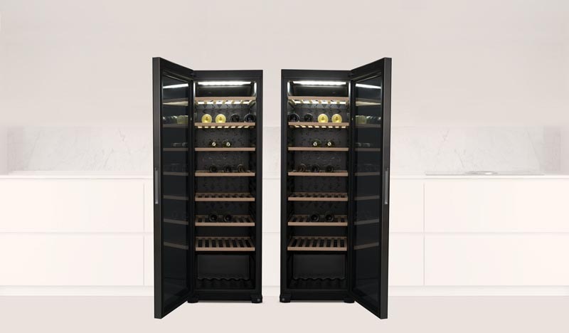 Vínotéka Haier HWS84GA čierna Vínotéka Haier HWS84GA čierna