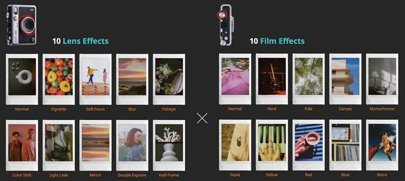 Fujifilm Instax mini EVO (USB-C), čierna