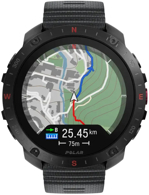 Polar Grit X2 Pre veľ. S–L, čierna