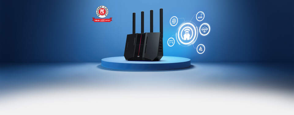 Router Asus RT-BE92U čierny