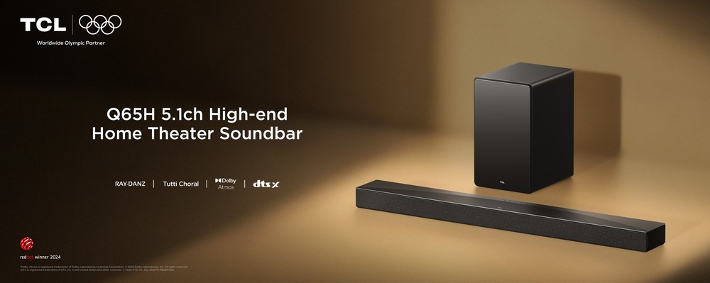Soundbar TCL Q65H čierny Soundbar TCL Q65H