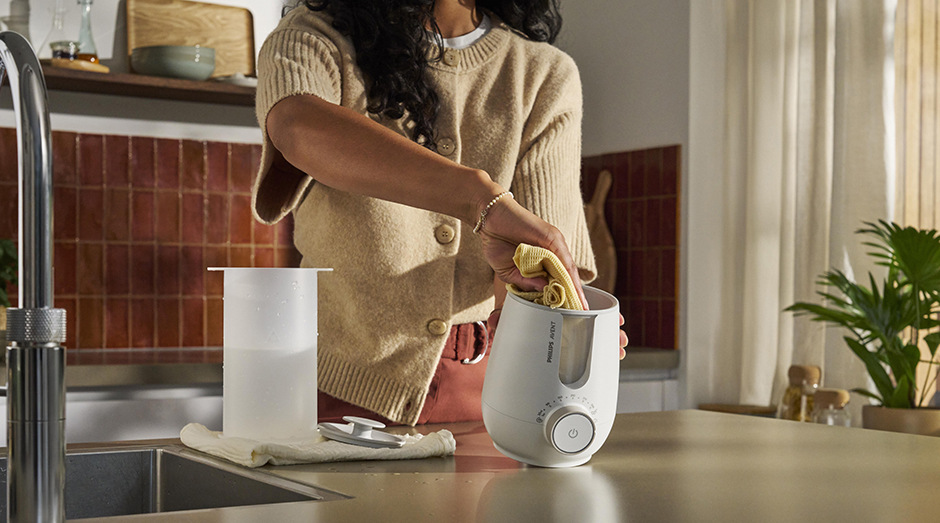 Ohrievačka dojčenských fľašiek Philips Avent SCF359/00 biely Philips SCF359/00 Avent