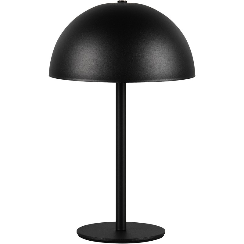 Stolová lampička Reality MUNOZ, LED, čierna