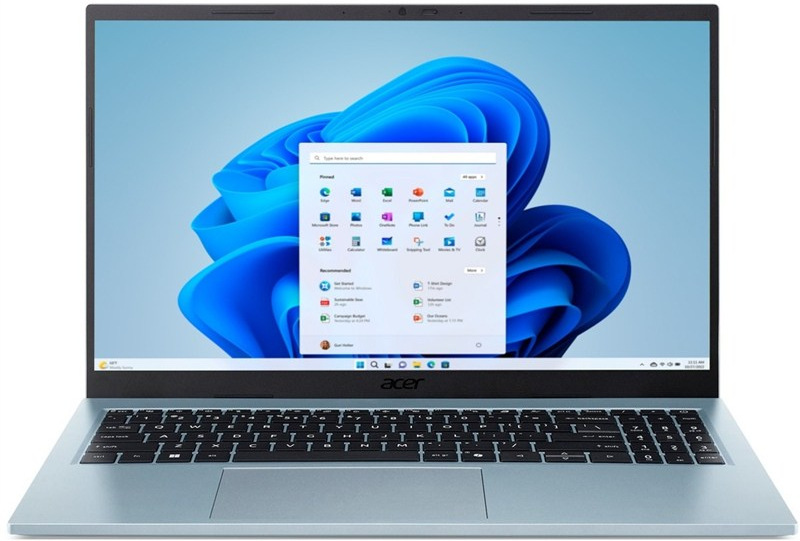 Notebook Acer Aspire Go 15, modrá farba